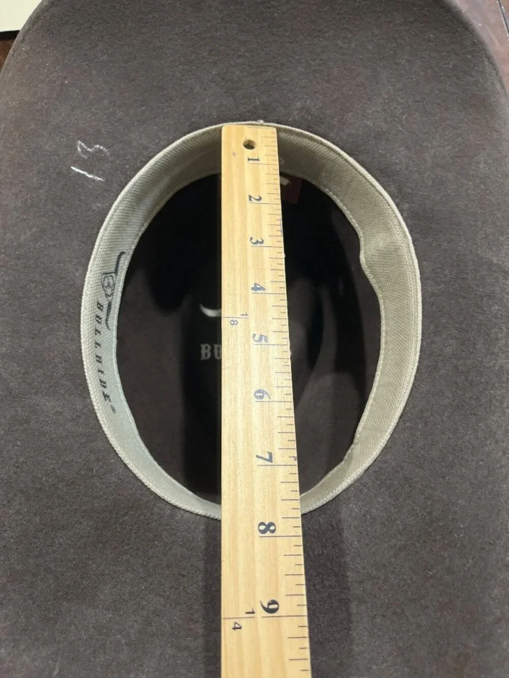 Bullhide Get Along Wool Felt Cowboy Hat Size M Western Beaded Band - Picture 13 of 13